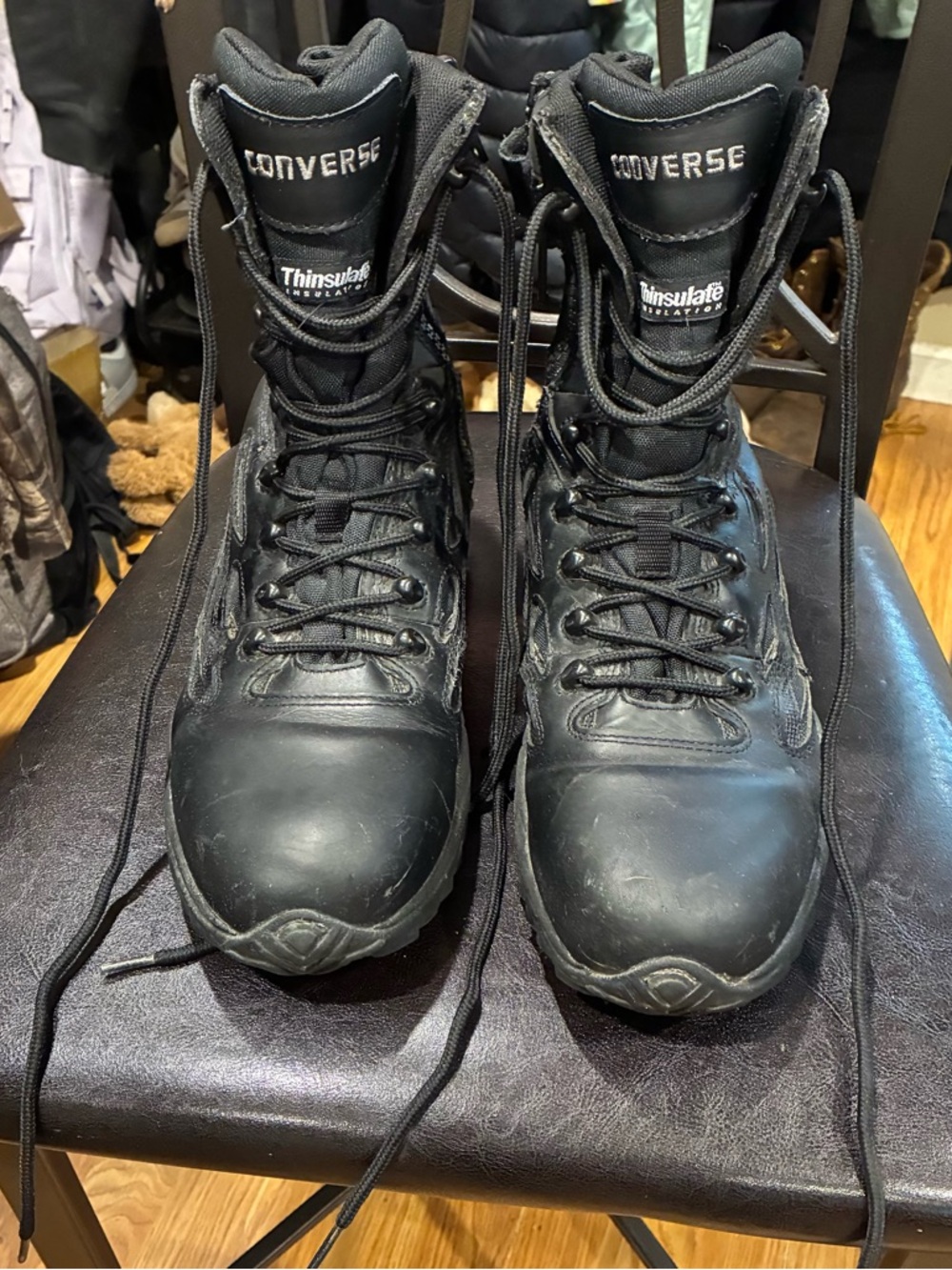 Converse Black Men's Insulated Tactical Boots